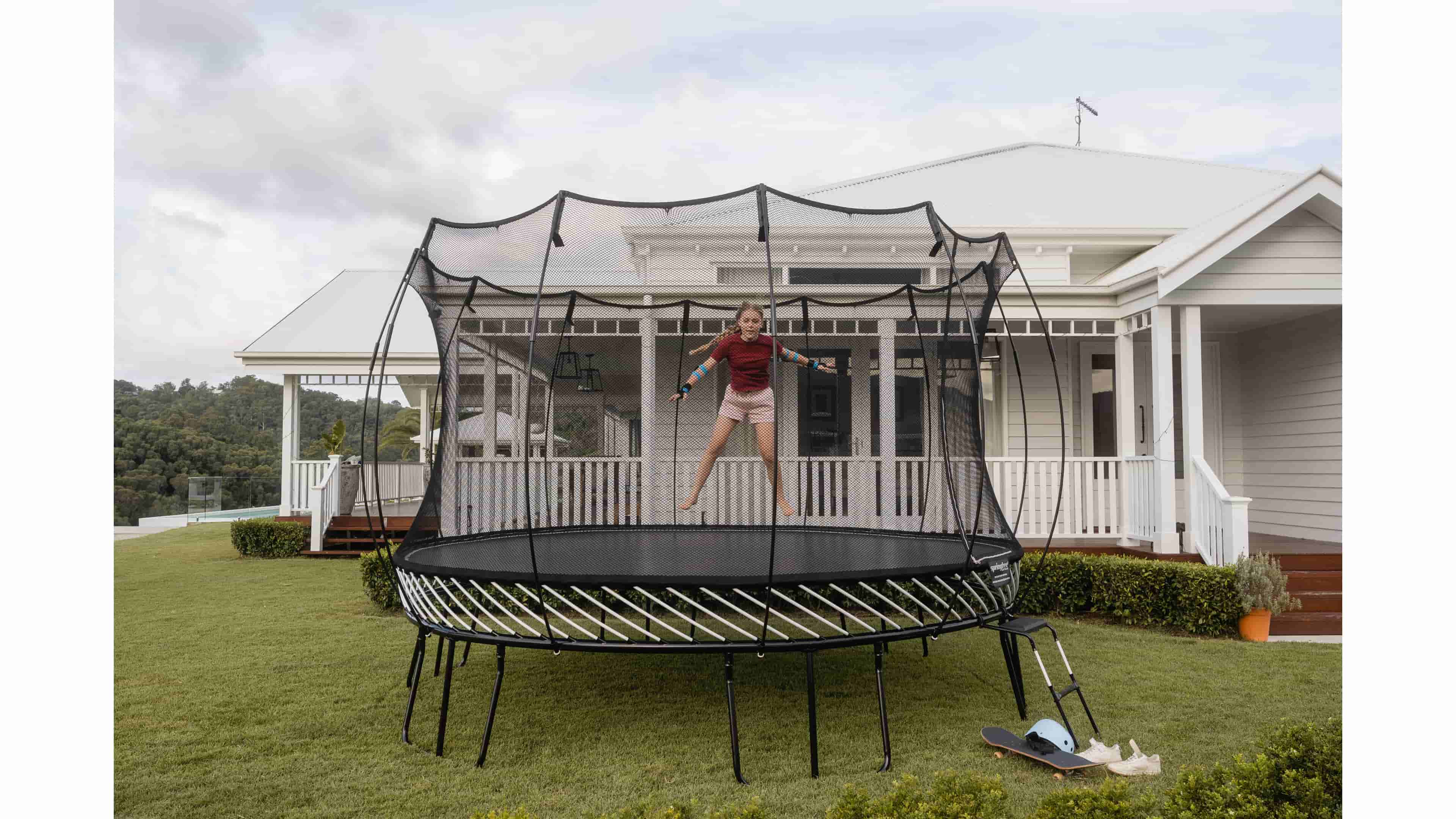Panier de trampoline Springfree FlexrHoopMC