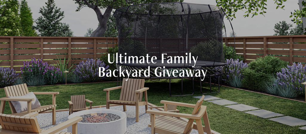 Backyard Giveaway: Win a Springfree Trampoline & Yardzen Makeover!