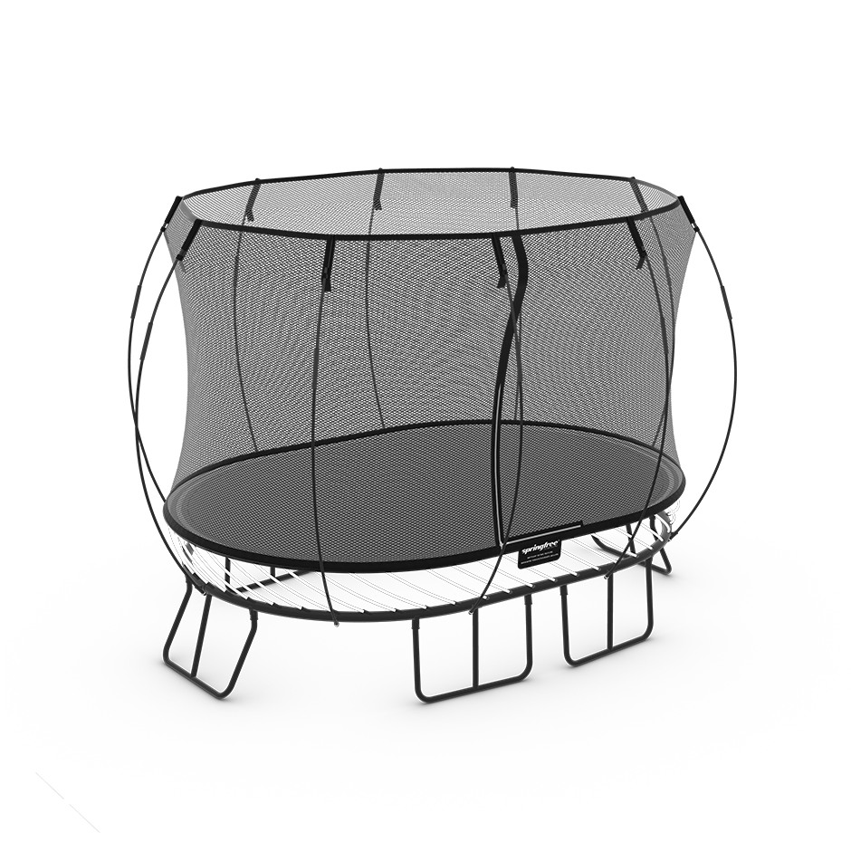 Medium Oval Trampoline 8ftx11ft medium trampolines Springfree