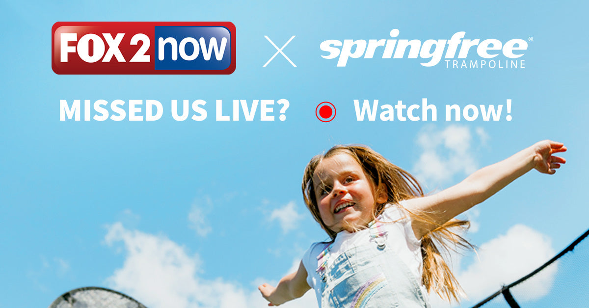 FOX 2 News and Springfree - Trampoline Safety for the Summer