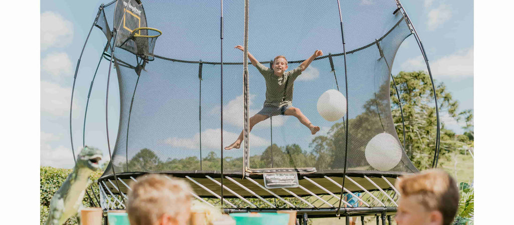 The largest free jumping arena with more than 50 trampolines