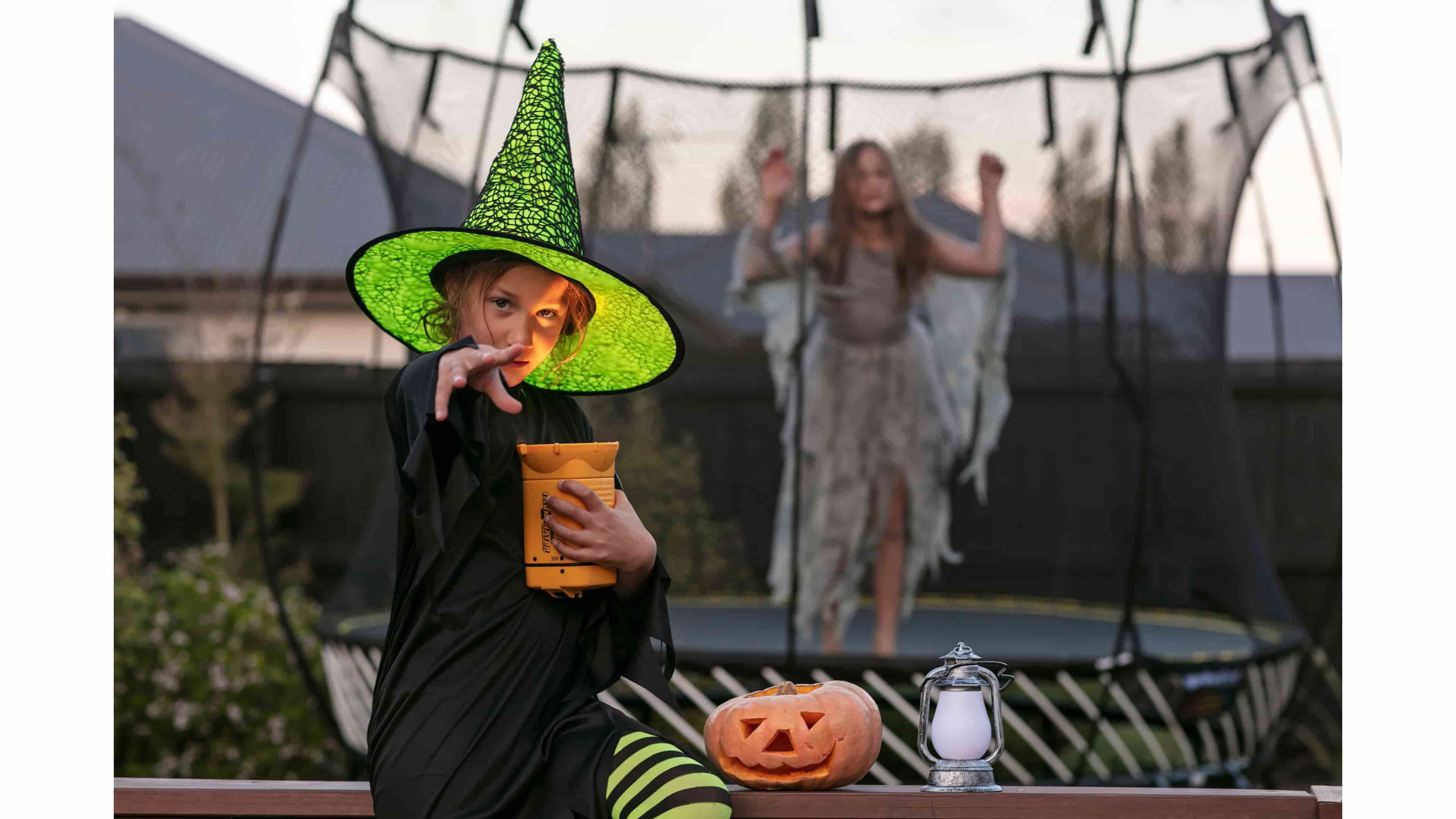 8 Halloween Trampoline Ideas for a Ghoulishly Good Time
