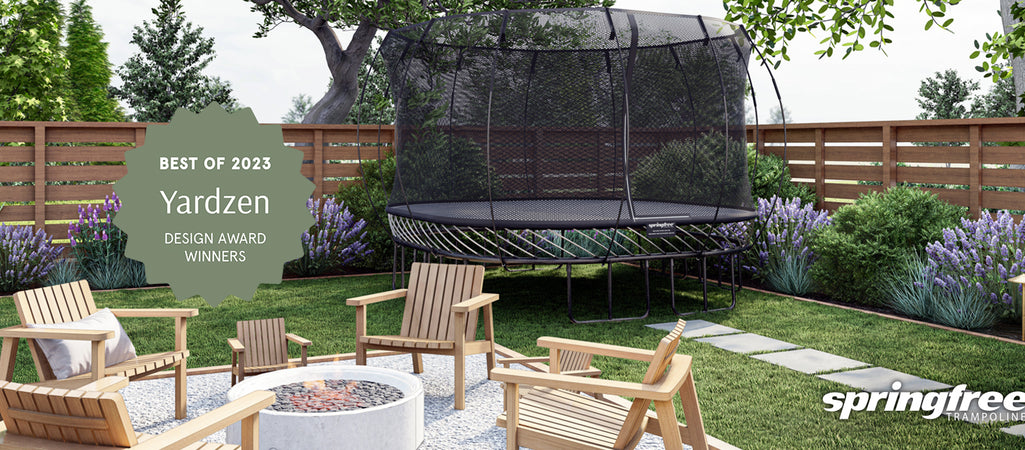 Springfree Trampoline Wins Yardzen Annual Design Award for Best Trampoline 