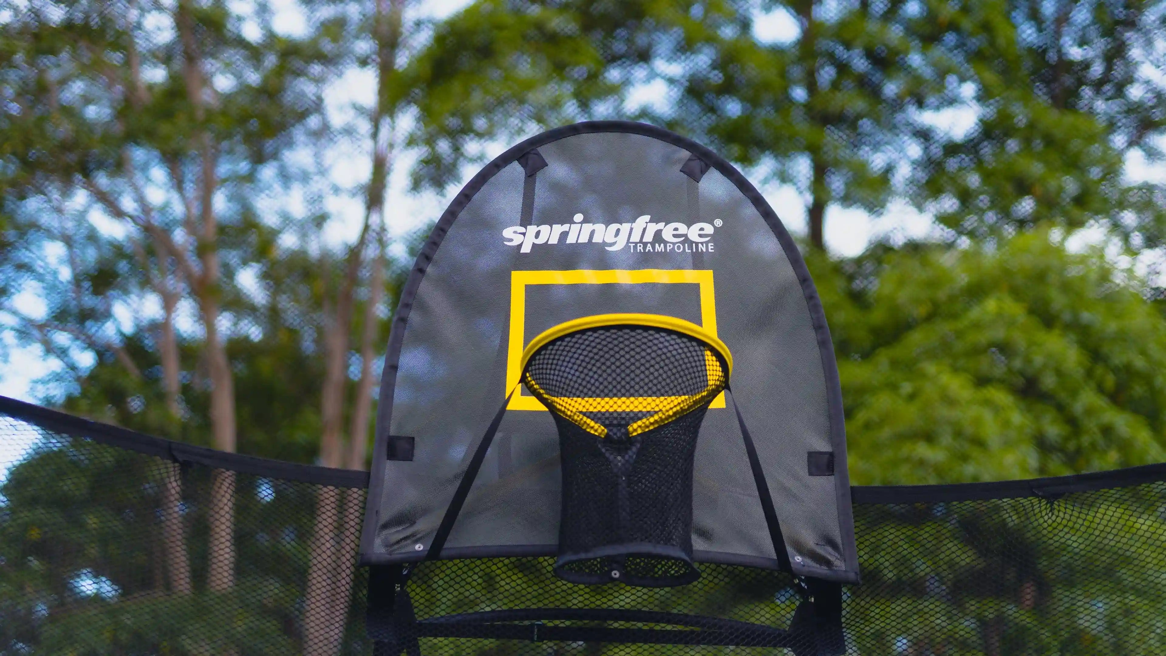 Best trampoline top basketball hoop