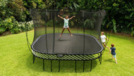 Load image into Gallery viewer, Kids playing around outdoor trampoline
