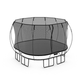 Large Square 11 ft Springless Trampoline by Springfree