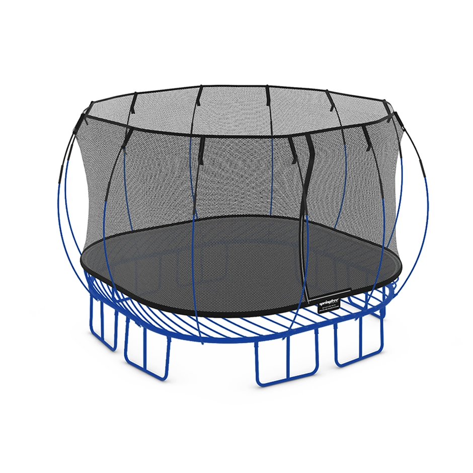 Large Square Trampoline 11ft trampolines Springfree Trampoline