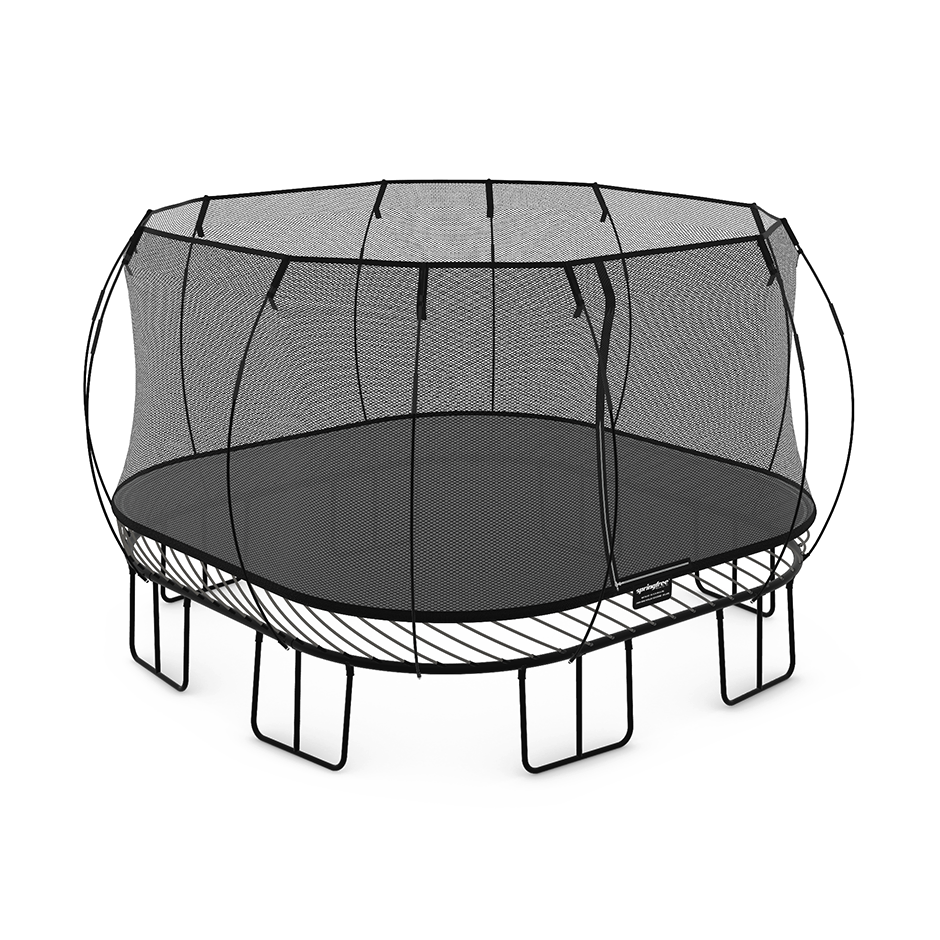 Jumbo Square Trampoline 13ft Large Trampoline