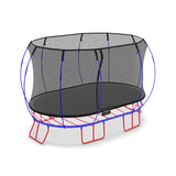 Load image into Gallery viewer, Large Oval Trampoline
