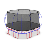 Load image into Gallery viewer, Jumbo Square Trampoline
