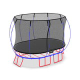 Load image into Gallery viewer, Medium Oval Trampoline
