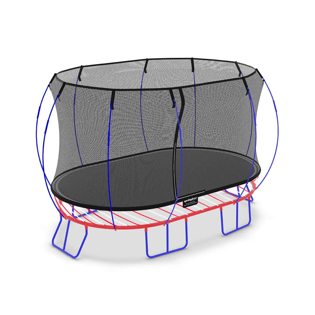 Large Oval Trampoline